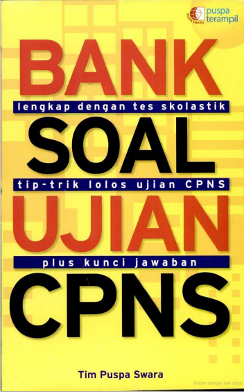 BANK SOAL CPNS